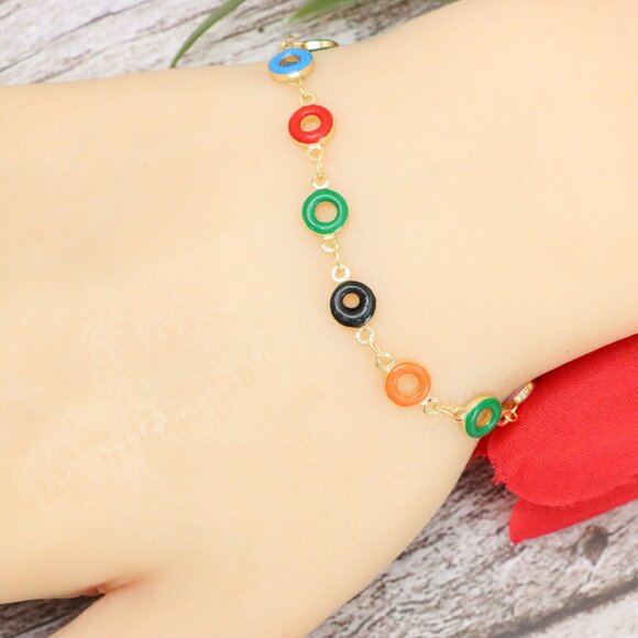 Trendy Bracelet for Girls & Women – Cute, Adjustable & Gift-Ready | MLCRC1143 - Picture 3 of 10